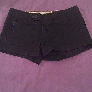 Super cute little black shorts!